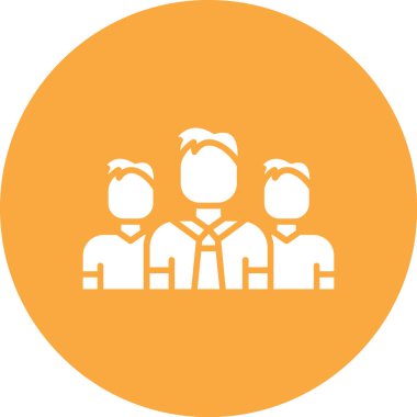 İnsan simgesinin vektör illüstrasyonu