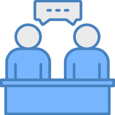 İş adamları vektör illüstrasyonu