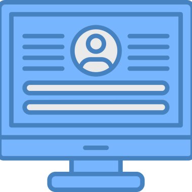 seo modern simgesinin vektör illüstrasyonu