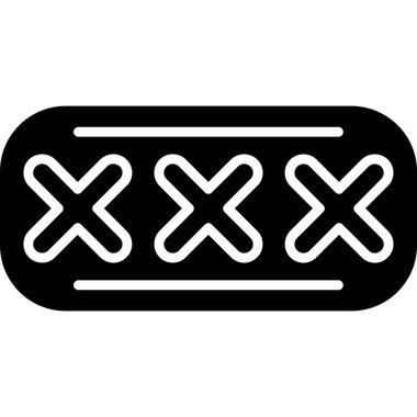 hap ikonu vektör illüstrasyonu