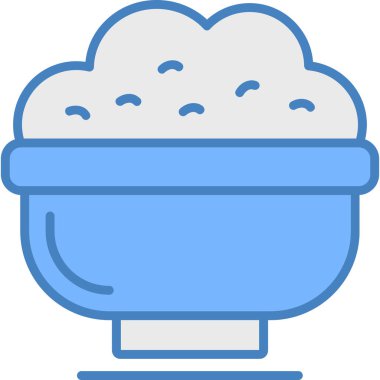 Kova. Web simgesi vektör illüstrasyonu