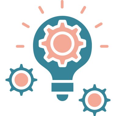 ampul simgesi vektör illüstrasyonu