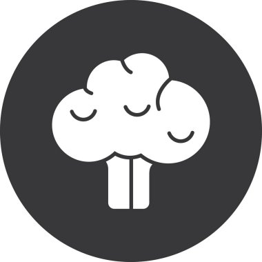 Bulut. Web simgesi basit illüstrasyon