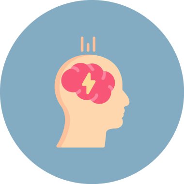 yaratıcı düşünce, vektör illüstrasyonu