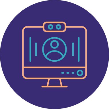 seo modern simgesinin vektör illüstrasyonu