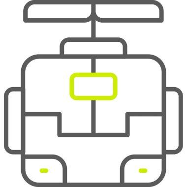 İş planının web simgesi, vektör illüstrasyonu