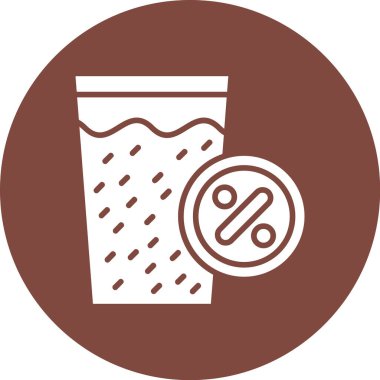 içki vektör simgesi çizimi