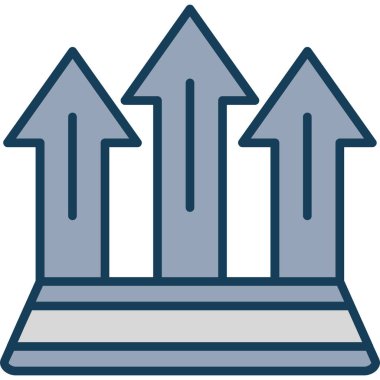 ok simgesi vektör illüstrasyonu