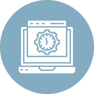 seo modern simgesinin vektör illüstrasyonu