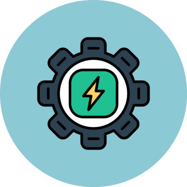 Vektör illüstrasyonu, simge ögesi arkaplanı