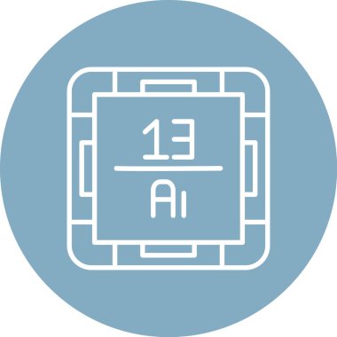 Bir takvim simgesinin vektör illüstrasyonu