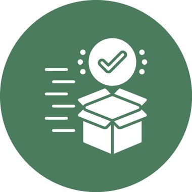 Kutu Simgesinin Vektör illüstrasyonu