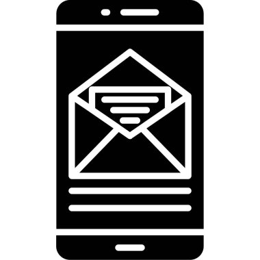 e- posta simgesi, vektör illüstrasyonu