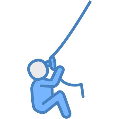 balık ağı simgesi basit illüstrasyon