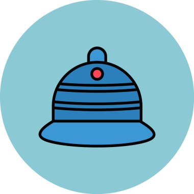 Çan simgesi vektör illüstrasyonu