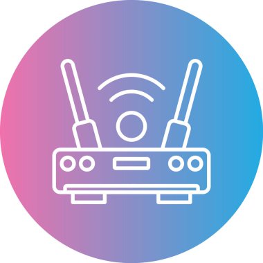 wifi simgesi vektör illüstrasyonu