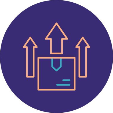 ok simgesinin vektör illüstrasyonu