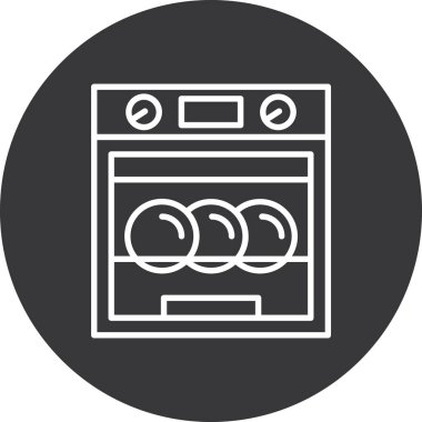 Mutfak sobası sembolü, pişirme ve pişirme