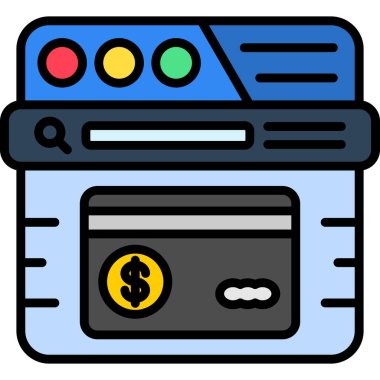 para dolar makine simgesi - taslak biçimi