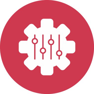 Modern simgenin vektör illüstrasyonu