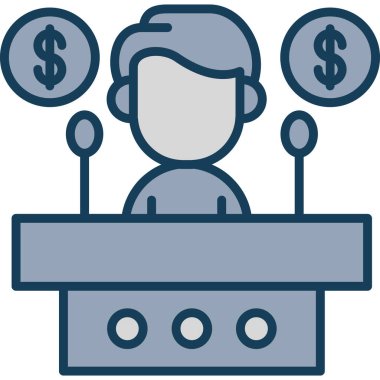 para simgesi, illüstrasyon, beyaz arkaplan üzerindeki vektör