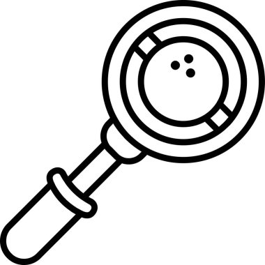 Ara. Web simgesi basit illüstrasyon