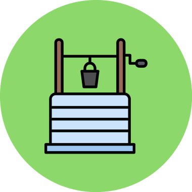 Modern simgenin vektör illüstrasyonu