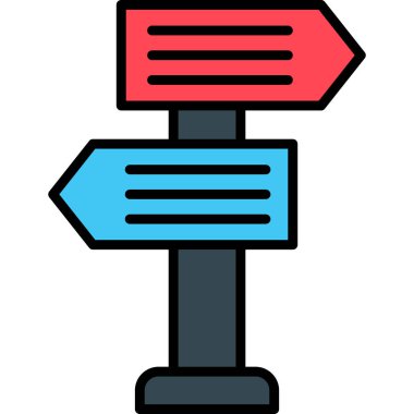 ok yönü sağ simgesi - taslak biçimi