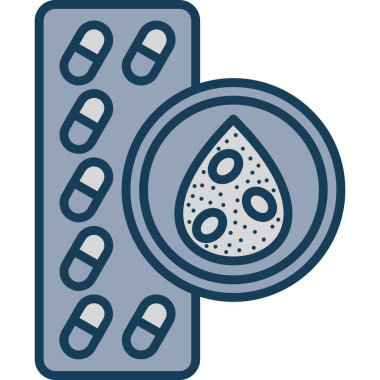 Gıda simgesinin vektör illüstrasyonu