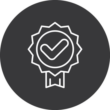 rozet simgesi, basit biçim