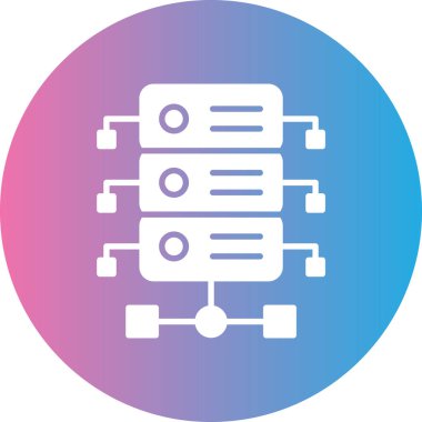 vektör ağ simgesi çizimi