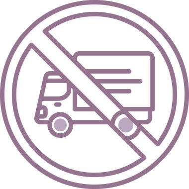 Dumanlı ikon vektör illüstrasyonu yok