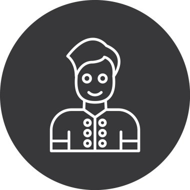 Bir Cadılar Bayramı simgesinin vektör illüstrasyonu