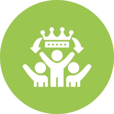 vector illustration of people and health icon