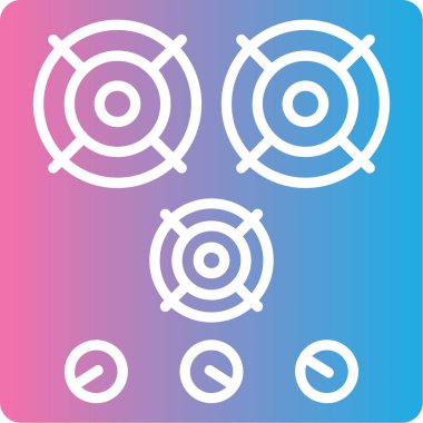 Seo simgesinin vektör illüstrasyonu