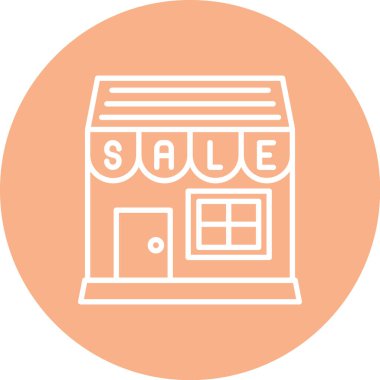 Web ve ticari ağ için vektör simgesi