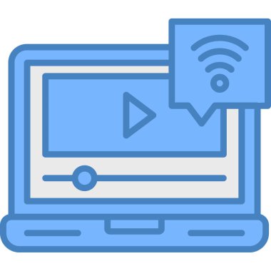 Bilgisayar. Web simgesi basit illüstrasyon