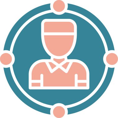 seo modern simgesinin vektör illüstrasyonu