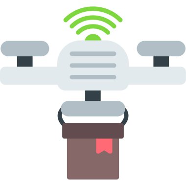 Kablosuz ağ yönlendirici simgesi. Basit resimleme