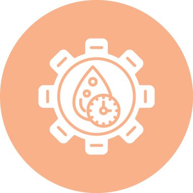 dişli modern simge vektör illüstrasyonu