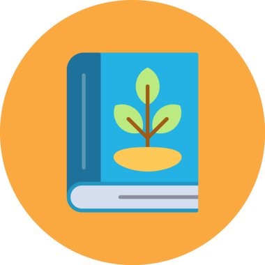 Kitap. Web simgesi basit illüstrasyon