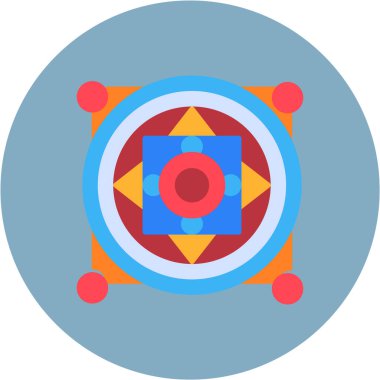 pusula simgesi modadan izole edilmiş arkaplan