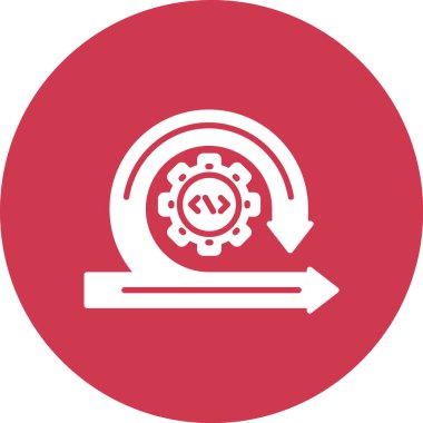 seo modern simgesinin vektör illüstrasyonu