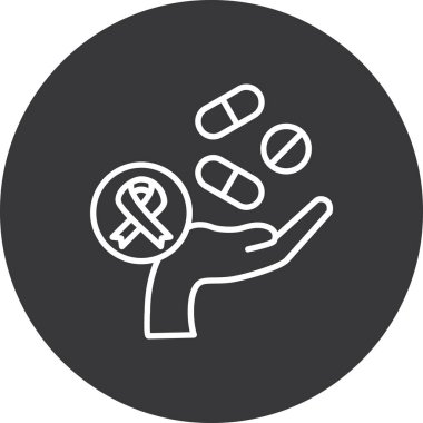 İnsan el simgesi vektörü