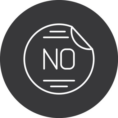 Moda biçimi izole edilmiş arkaplanda simge yok