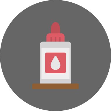 kan damlası vektör simgesi modern basit vektör çizimi