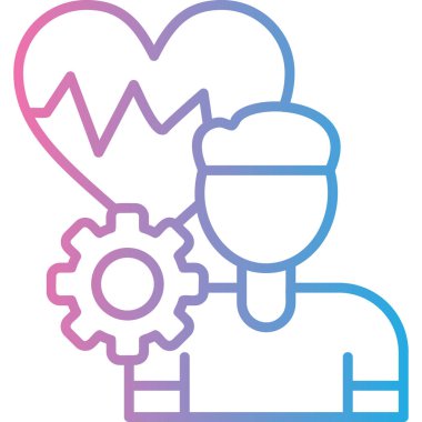 İş stratejisi. Web simgesi