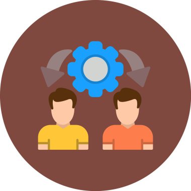 Takım & için iş yönetimi dairesi simgesi