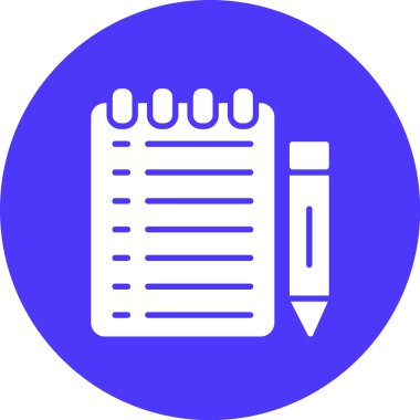 Web için vektör illüstrasyonu, kalem ve kalem simgesi