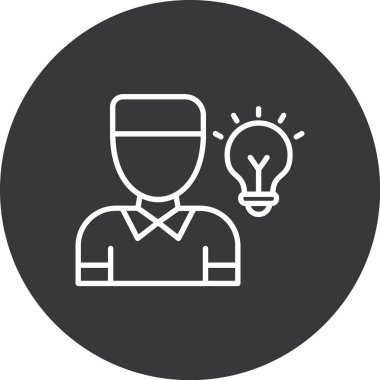 İş ve finans simgesinin vektör illüstrasyonu